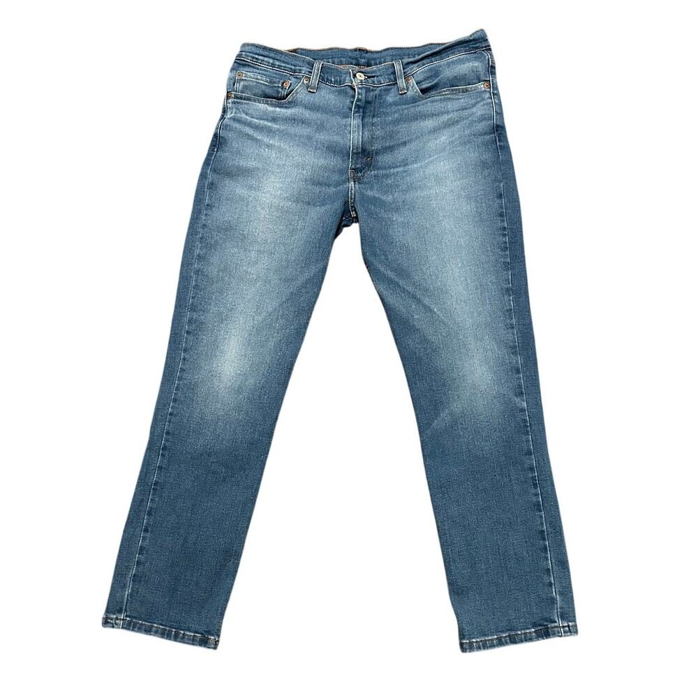 Levi's 511 Slim Fit Jeans Mens W36 L30 Blue Stretch Denim Pants Medium Wash